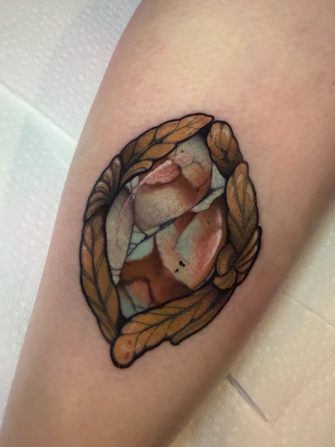 Tattoo by @white.trash.flash โ illustrative, realism