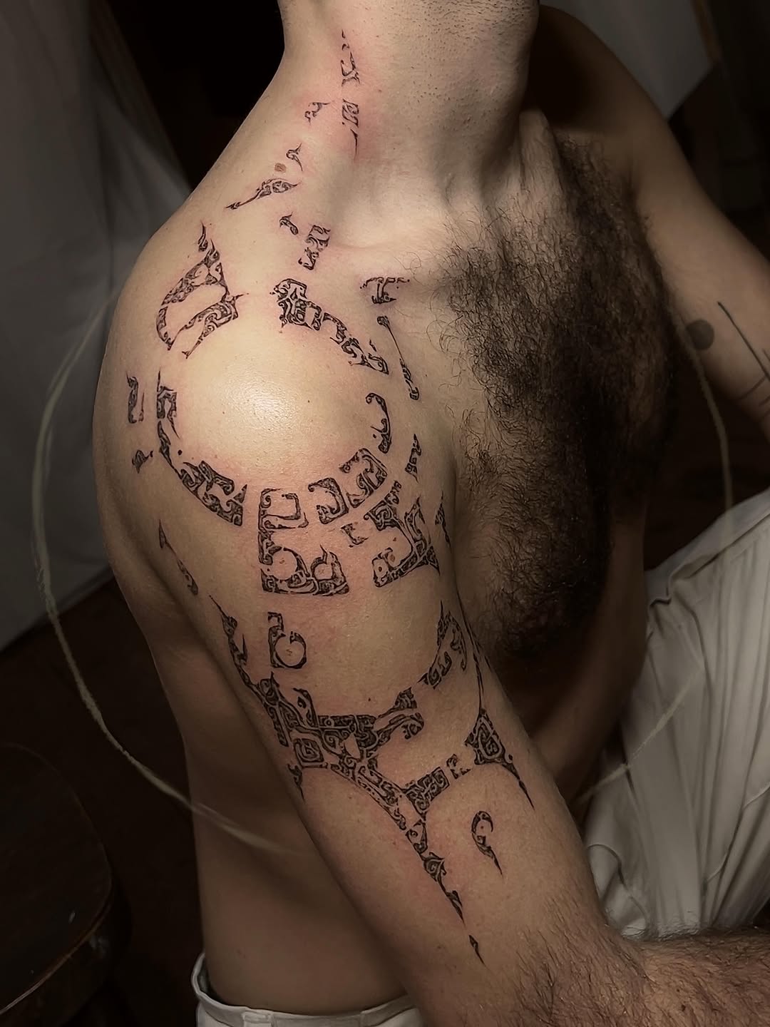 Tattoo by @orbritual โ blackwork, ornamental