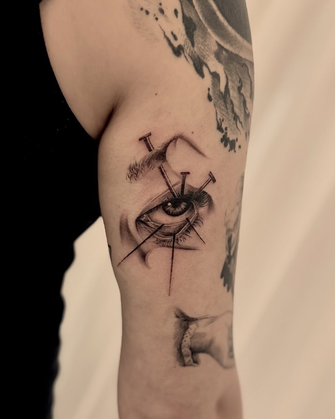 Tattoo by @oori_tattoo — black_and_grey, realism