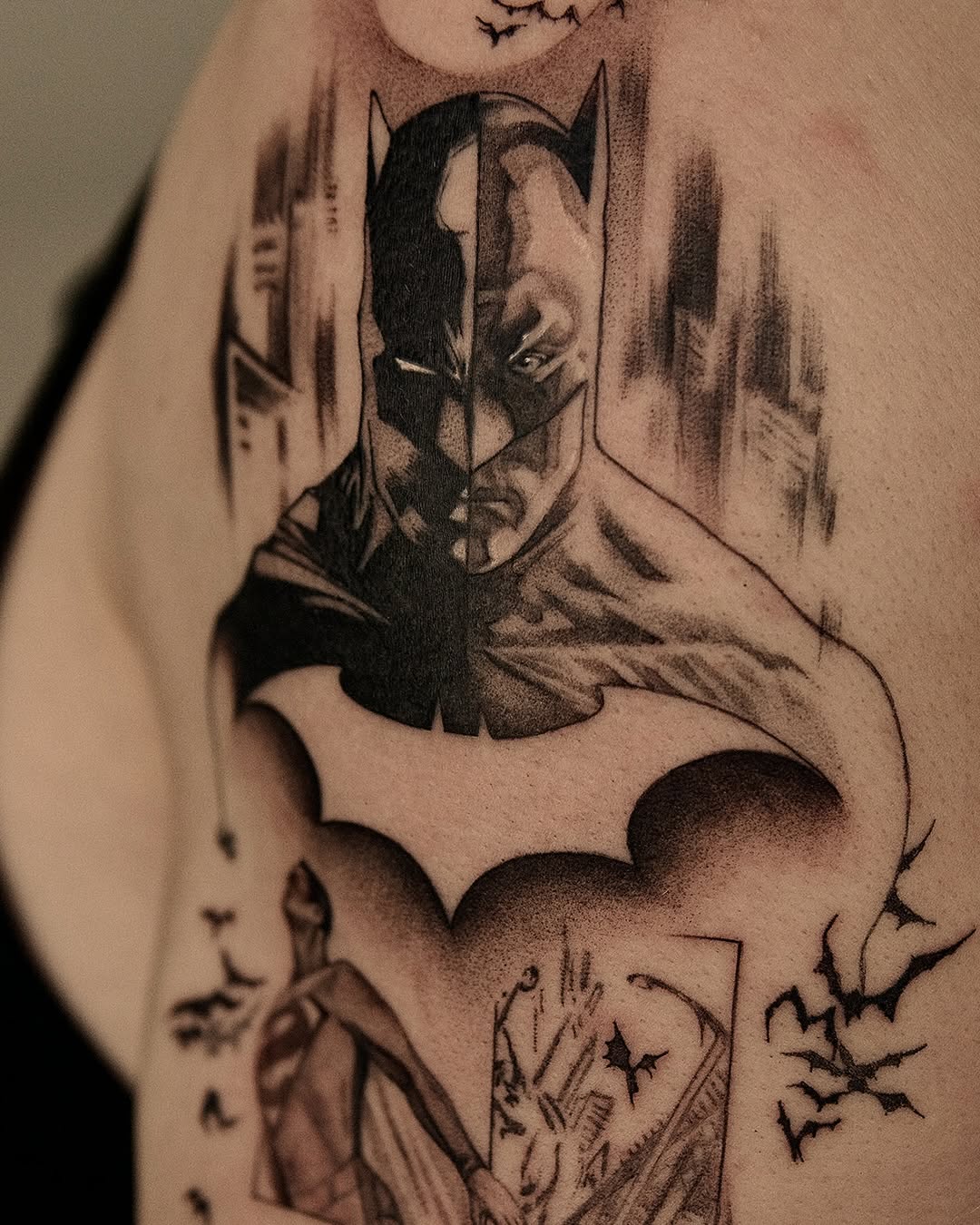 Tattoo by @oori_tattoo — black_and_grey, realism