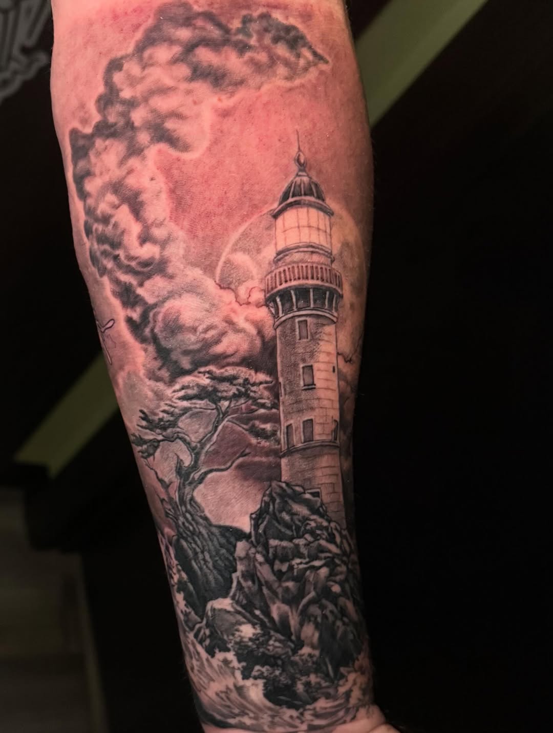 Tattoo by @abnormega_tattooartist — realism, black_and_grey