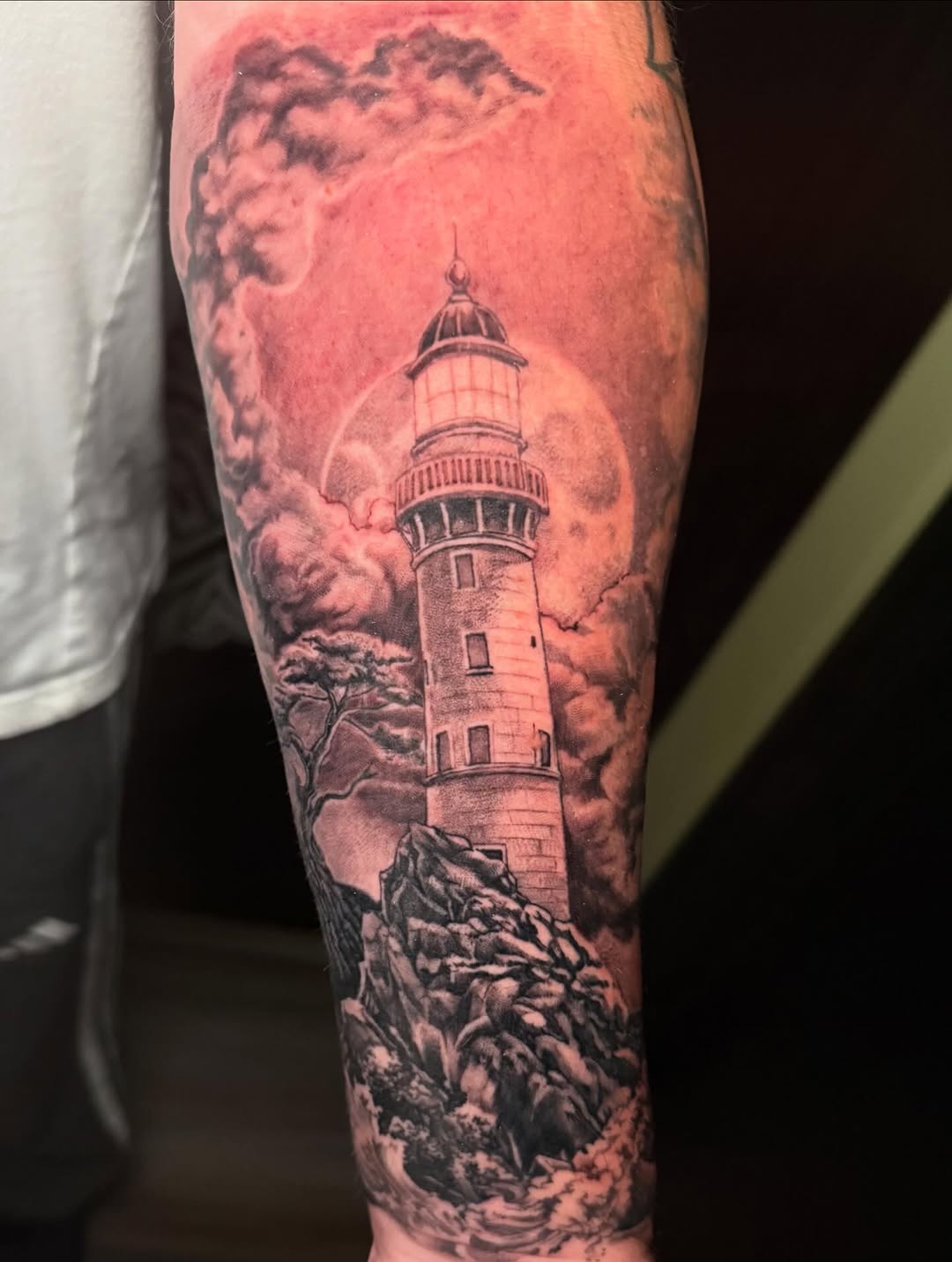 Tattoo by @abnormega_tattooartist — realism, black_and_grey