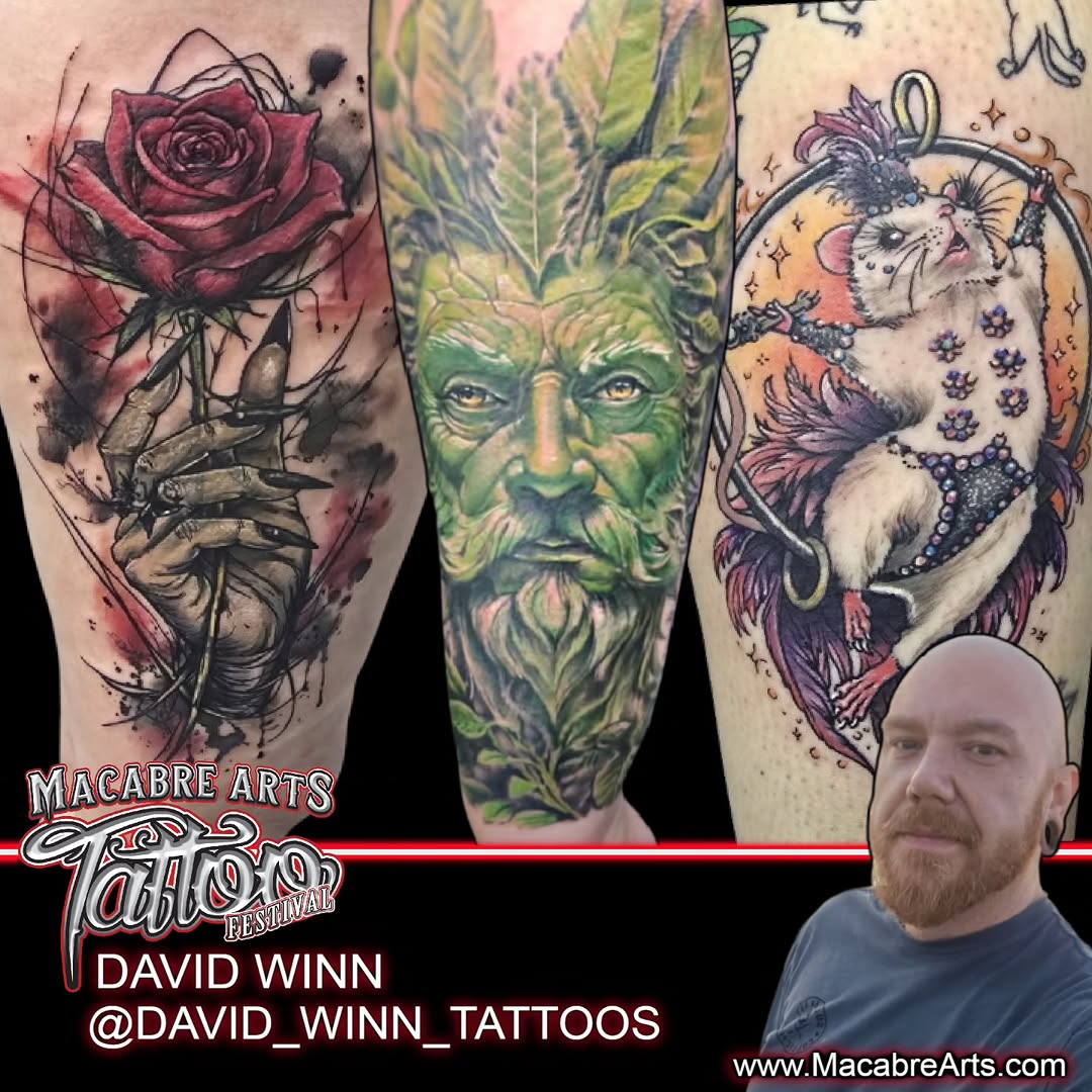 Tattoo by @david_winn_tattoos — realism, trash_polka
