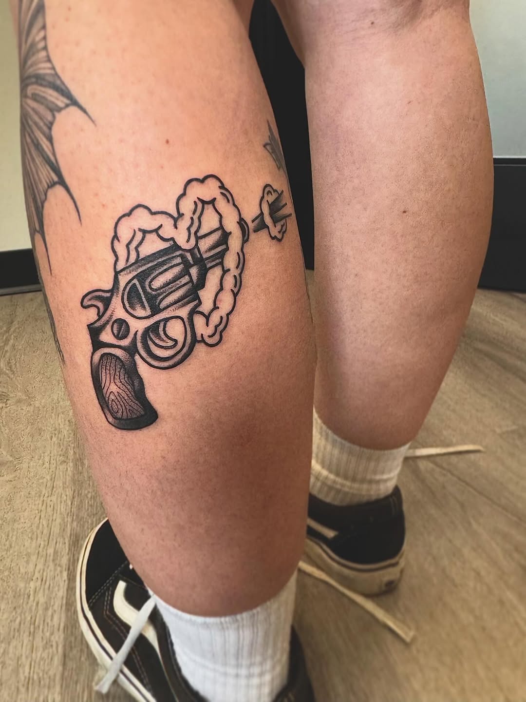 Tattoo by @stefanytattoos — american_traditional, illustrative