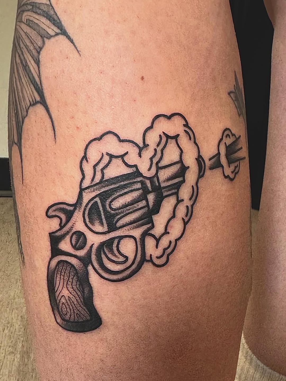 Tattoo by @stefanytattoos — american_traditional, illustrative