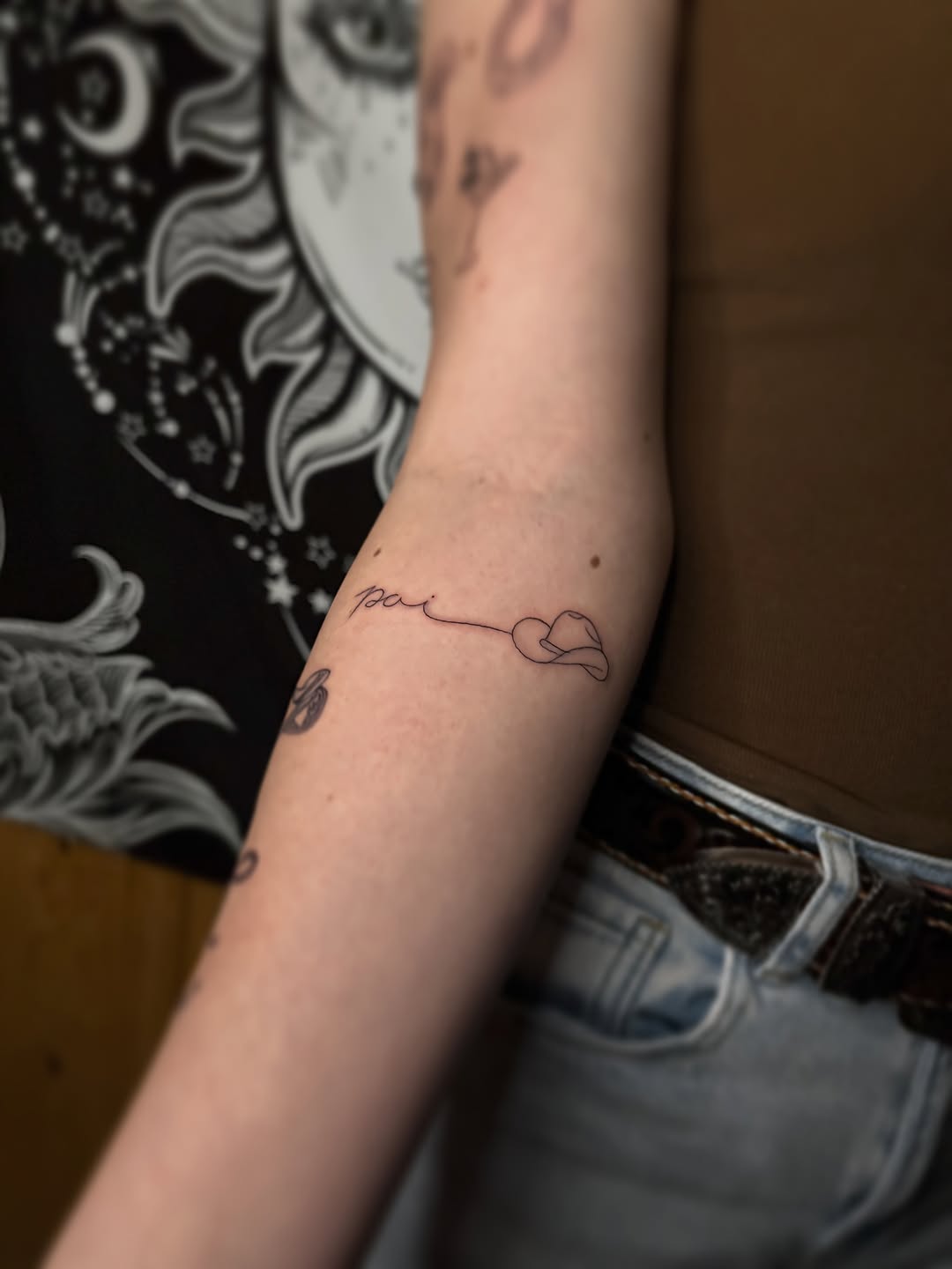 Tattoo by @messiastattooartist — fine_line, lettering_script