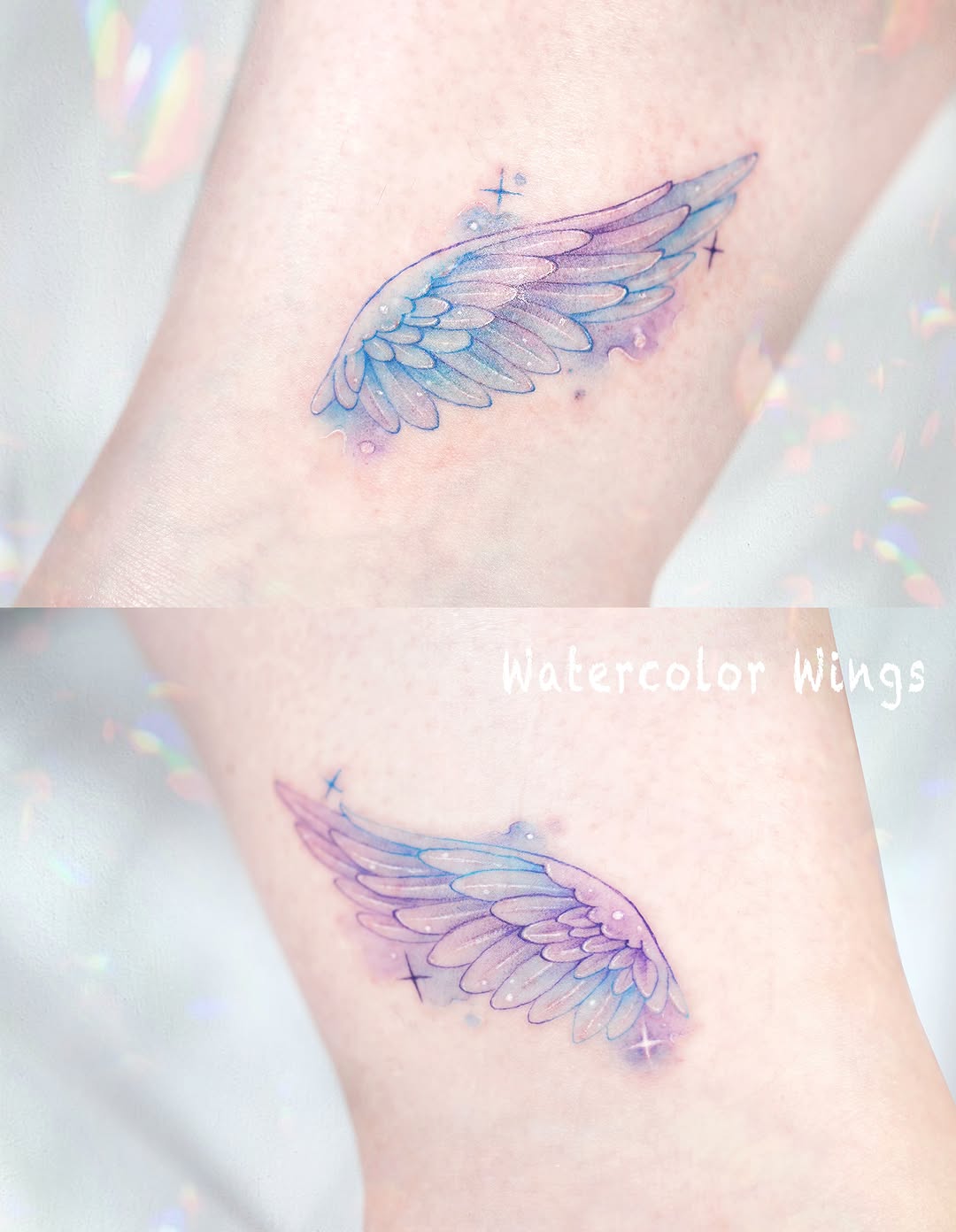 Tattoo by @siren_ink — watercolor