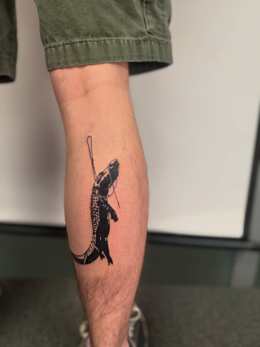 Tattoo by @pokedbylaskie — blackwork