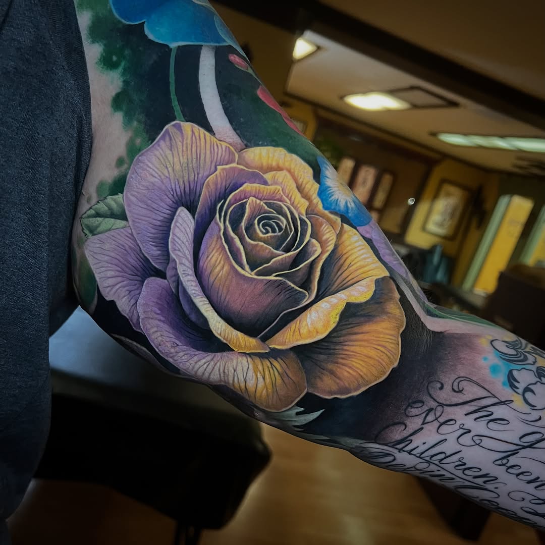 Tattoo by @aaronmckinneytattoo — realism, black_and_grey