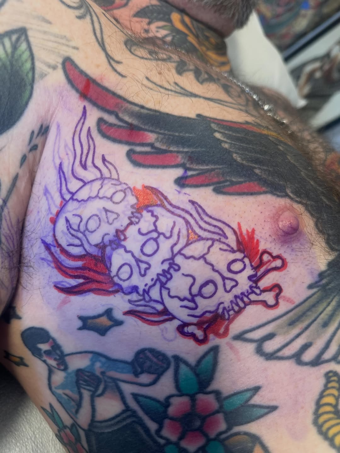 Tattoo by @celeste.tattoos — american_traditional