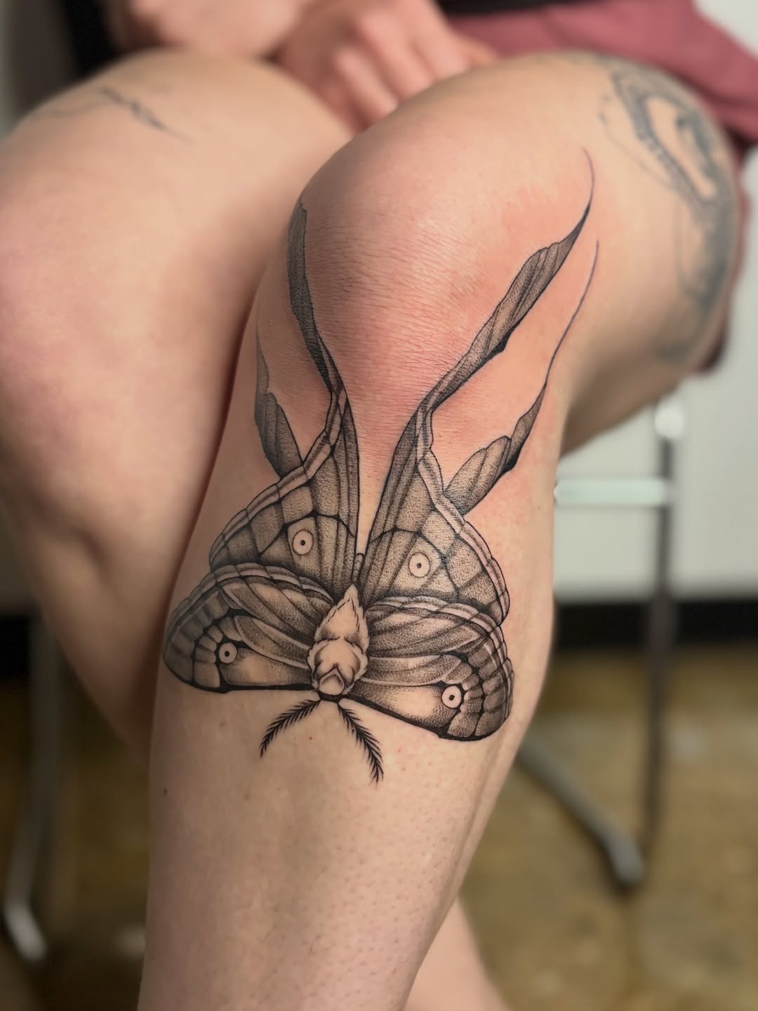 Tattoo by @thora_lorelei — black_and_grey, realism