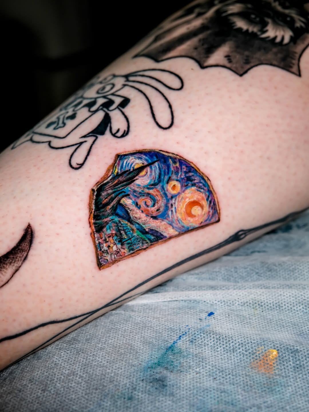 Tattoo by @inkynas — realism, illustrative