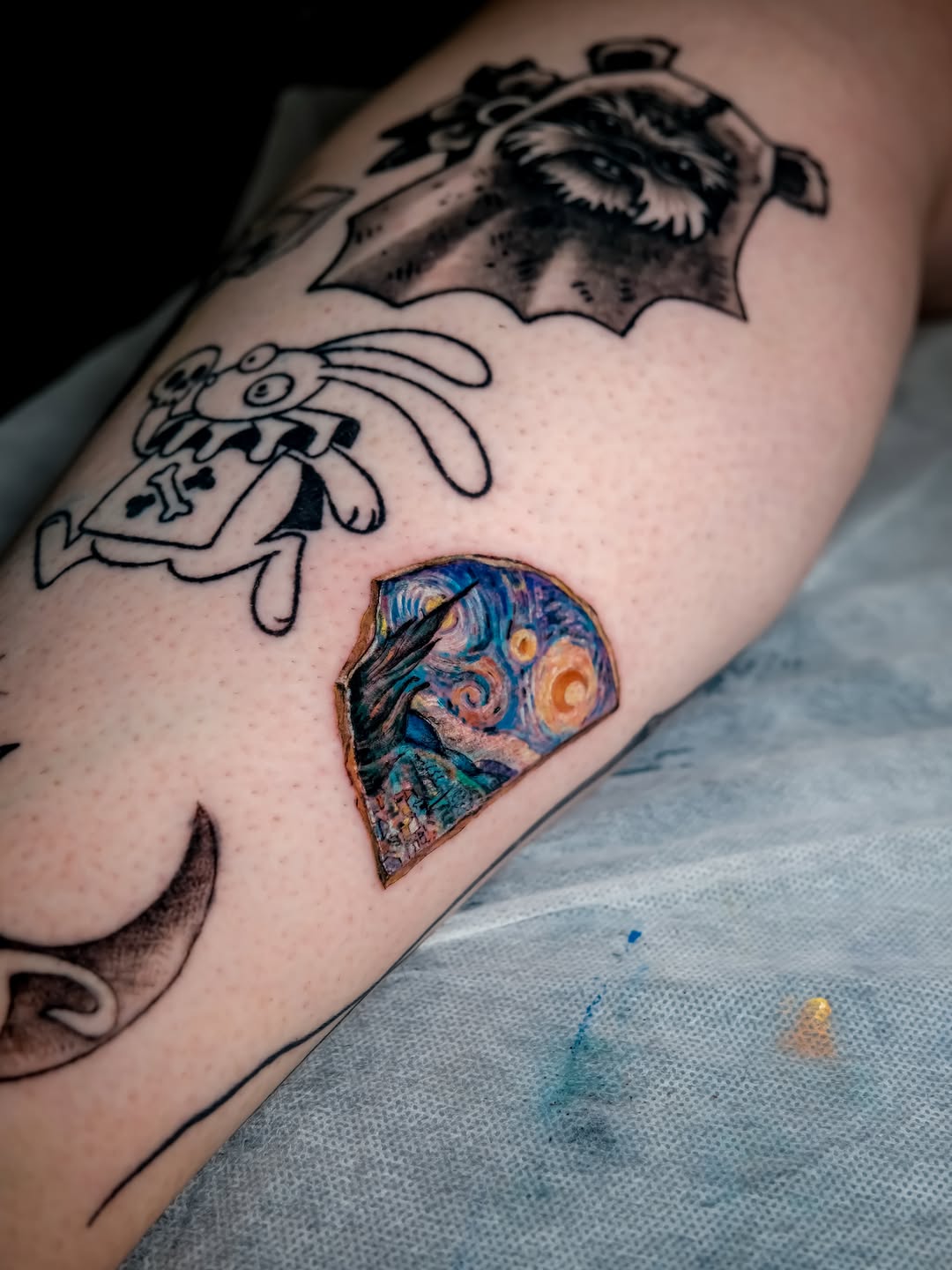 Tattoo by @inkynas — realism, illustrative