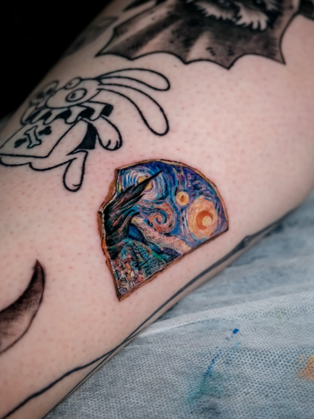 Tattoo by @inkynas — realism, illustrative