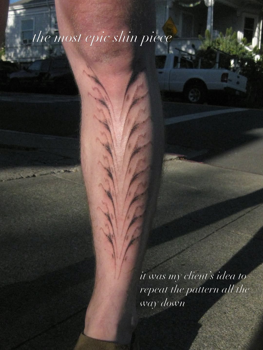 Tattoo by @texturemapping_ — dotwork, black_and_grey