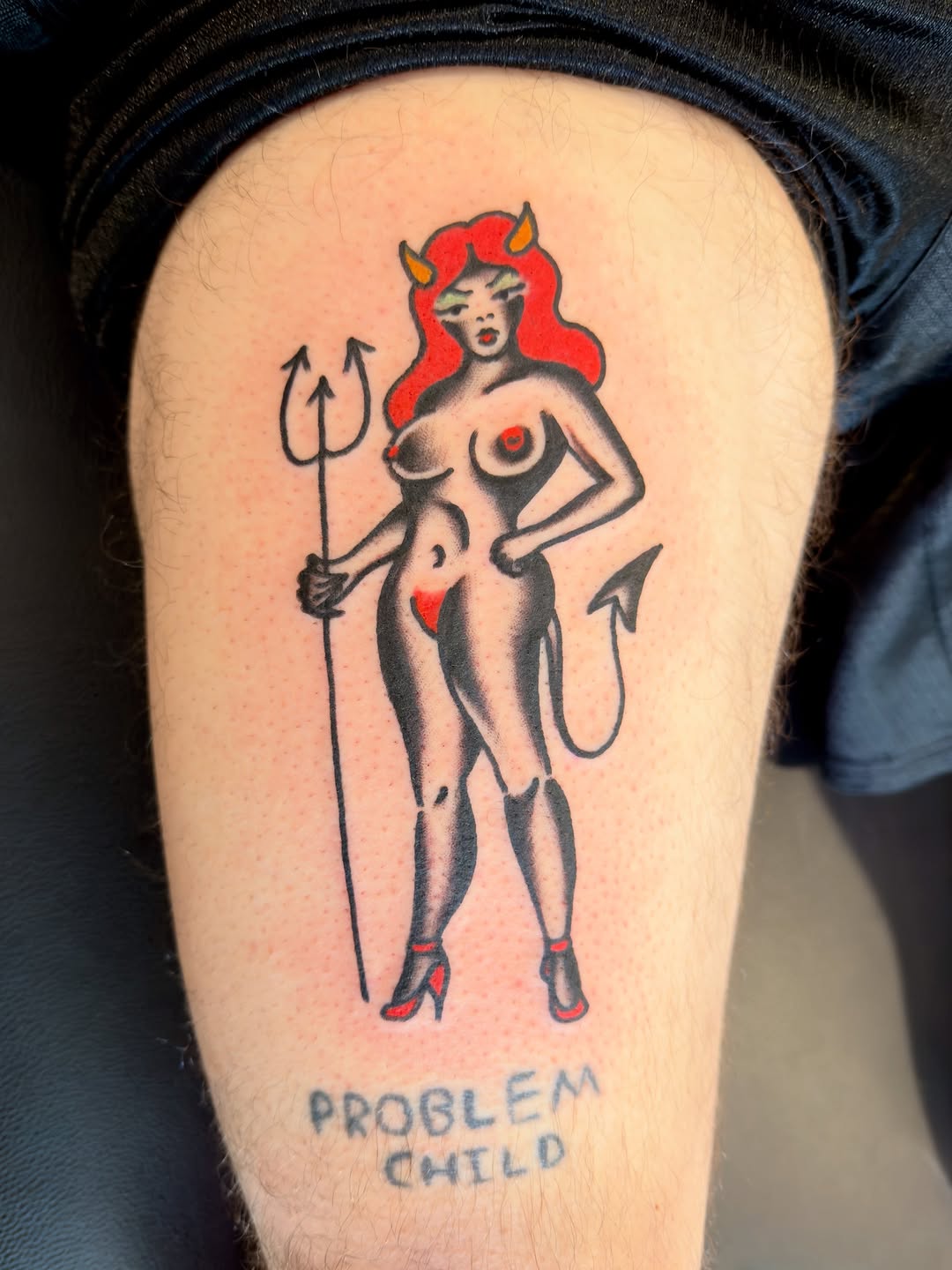 Tattoo by @theehandovchance — american_traditional, illustrative
