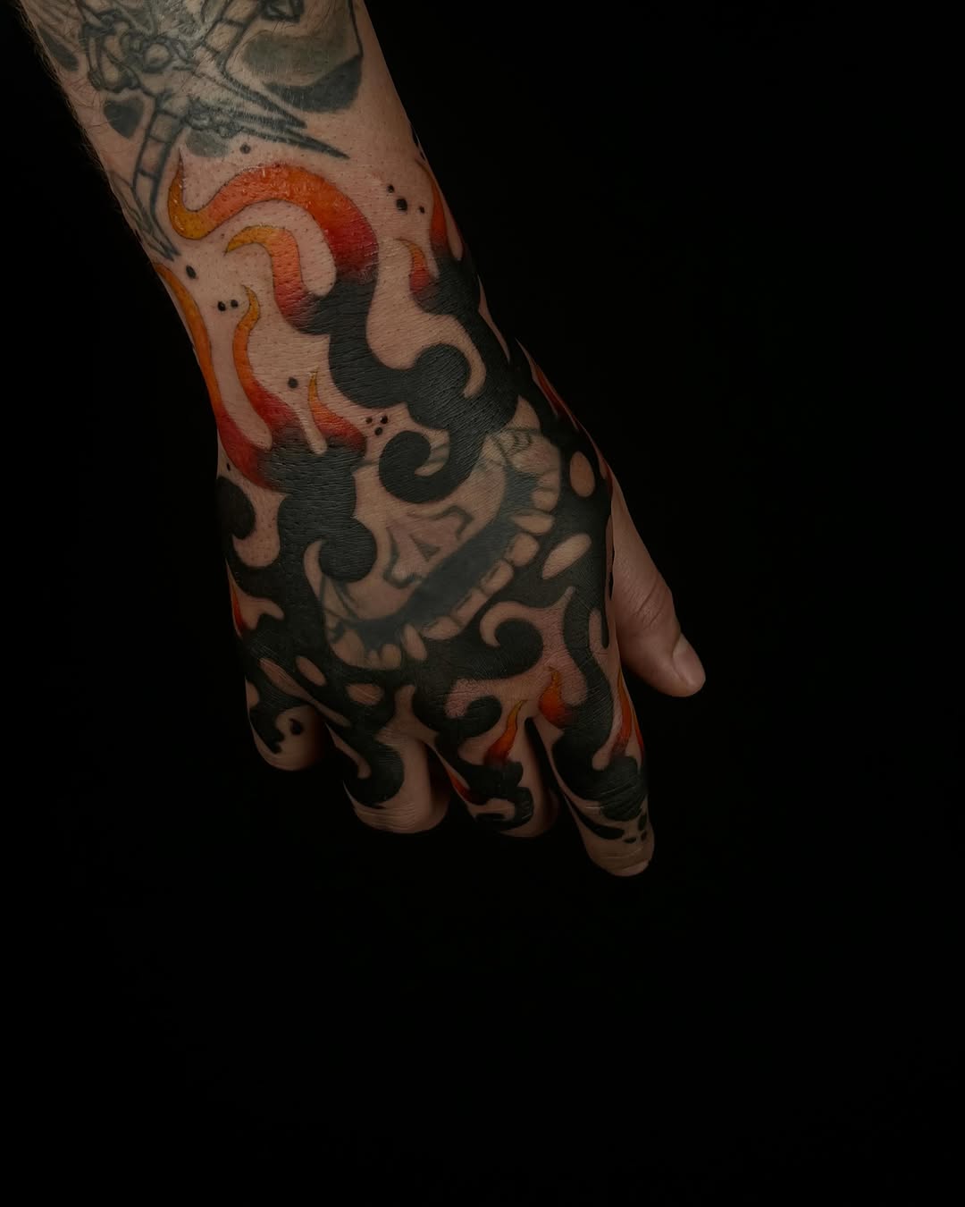Tattoo by @ether.e.a.l β blackwork, japanese_irezumi