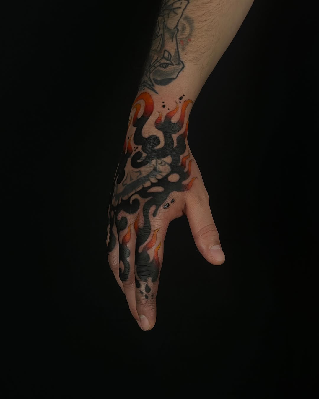 Tattoo by @ether.e.a.l β blackwork, new_school
