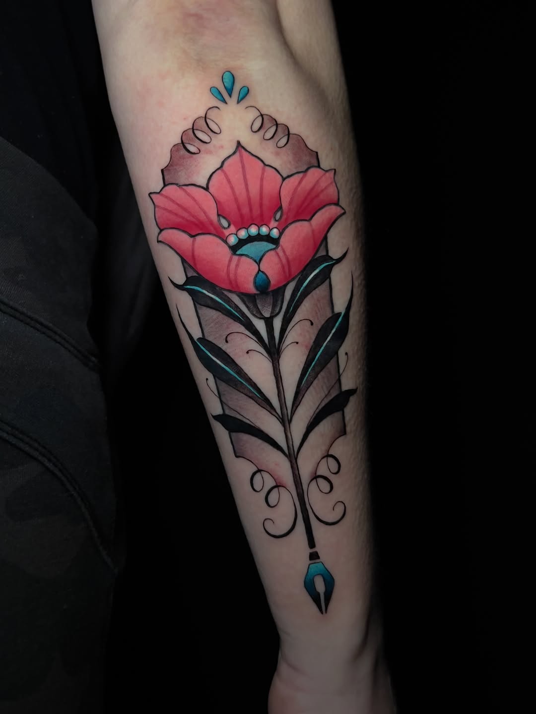 Tattoo by @tru_blu_tattoos — neo_traditional, ornamental