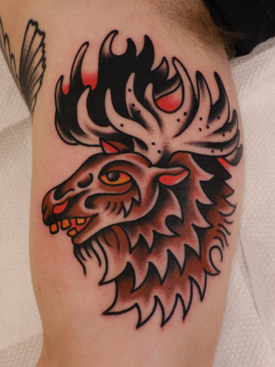 Tattoo by @rempetattoo โ american_traditional