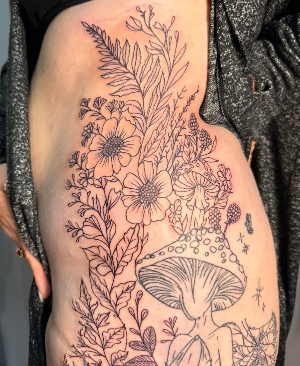 Tattoo by @artby_destiny_ — illustrative, fine_line