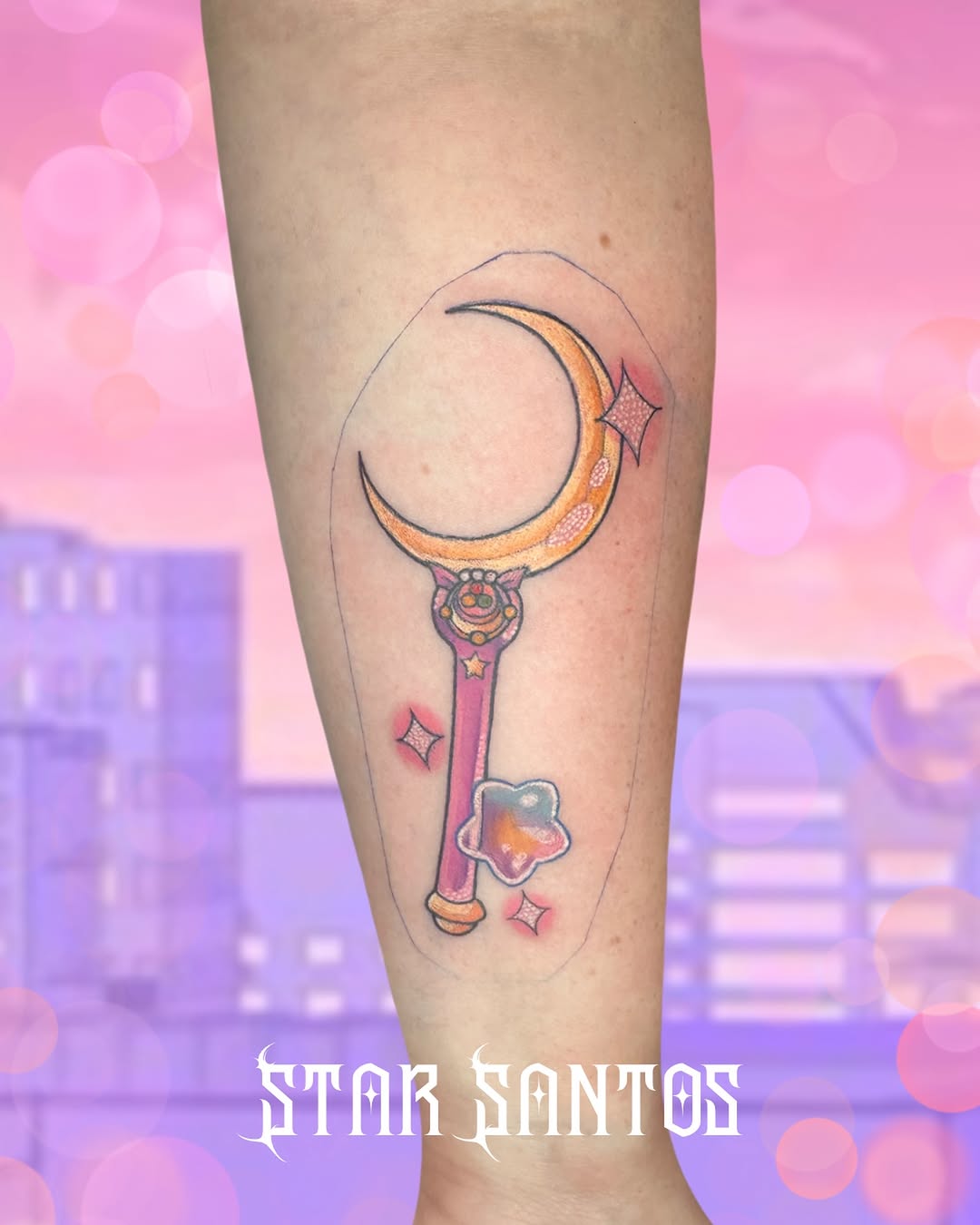 Tattoo by @starsantos.tattoo β anime, new_school