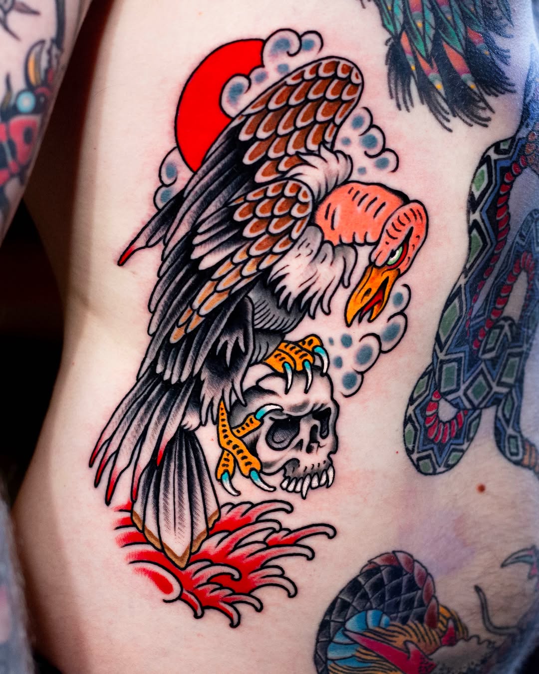 Tattoo by @miguelcomintattooer โ american_traditional