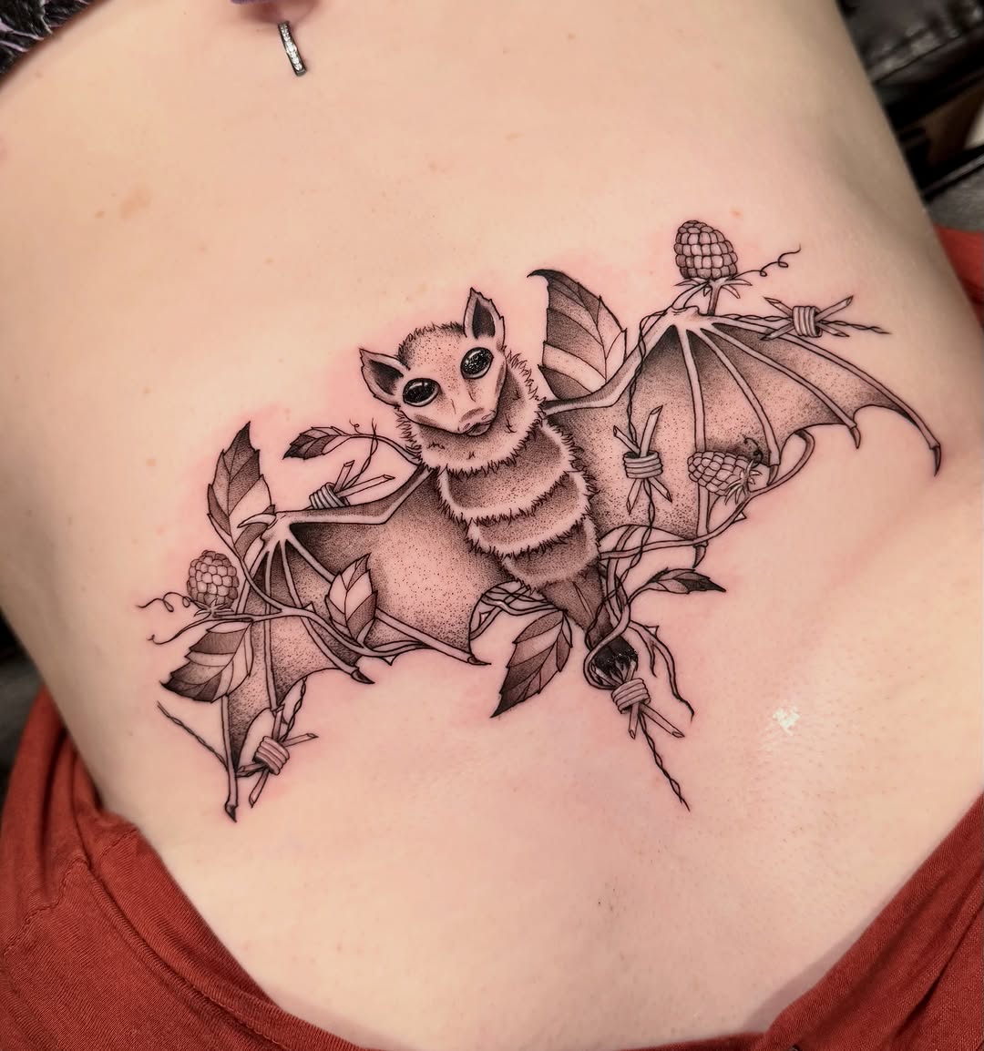 Tattoo by @tattoosbytatum_ — black_and_grey