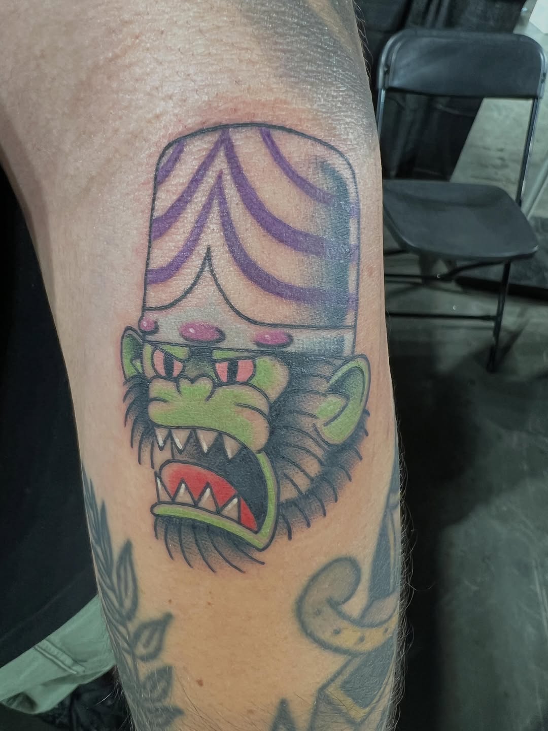 Tattoo by @dqtattoos — american_traditional, illustrative