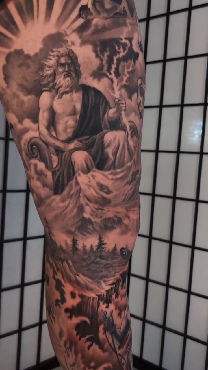 Tattoo by @costellotattoo โ realism, black_and_grey