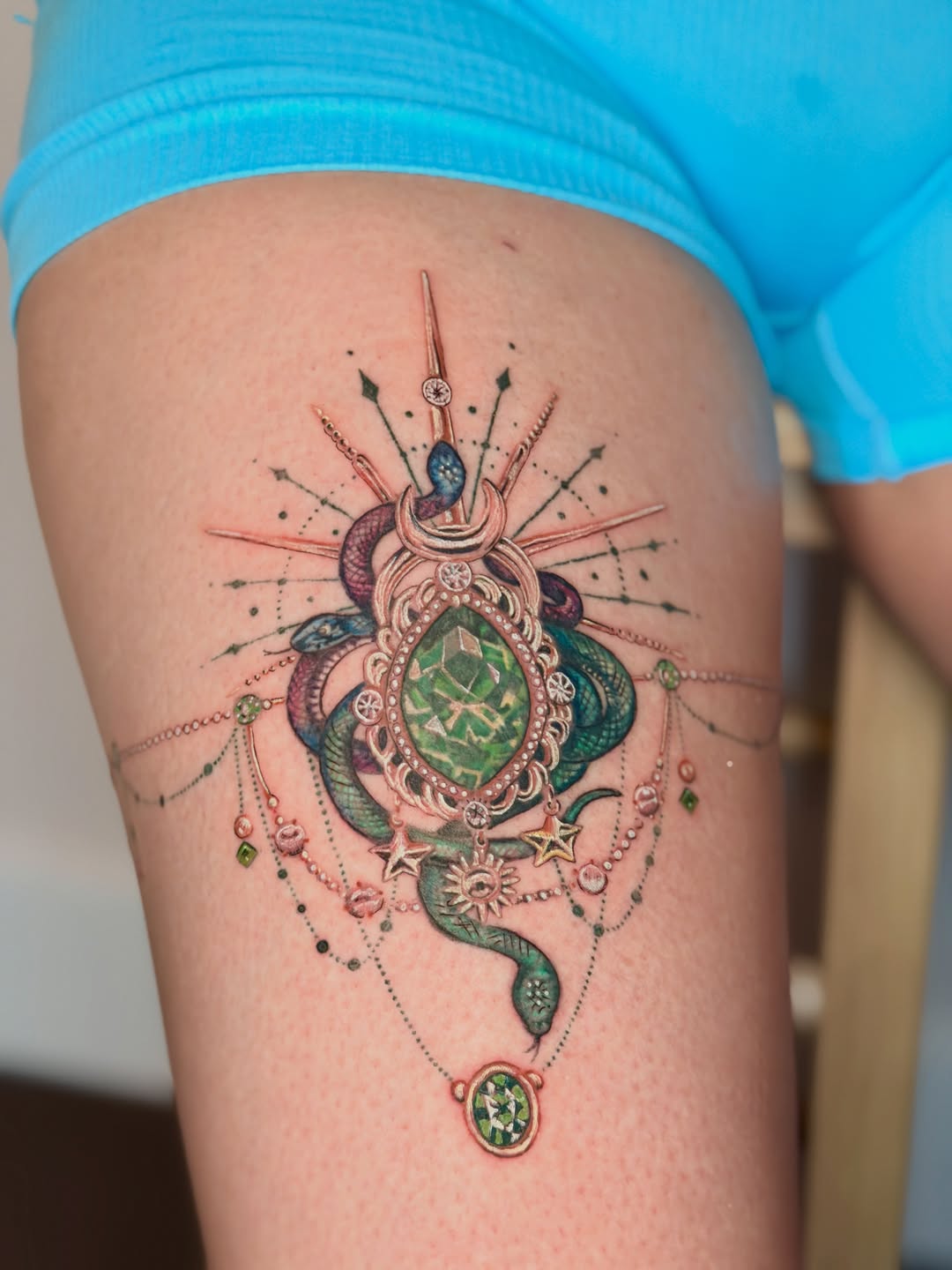 Tattoo by @jovanjanelle.tattoo โ neo_traditional, realism
