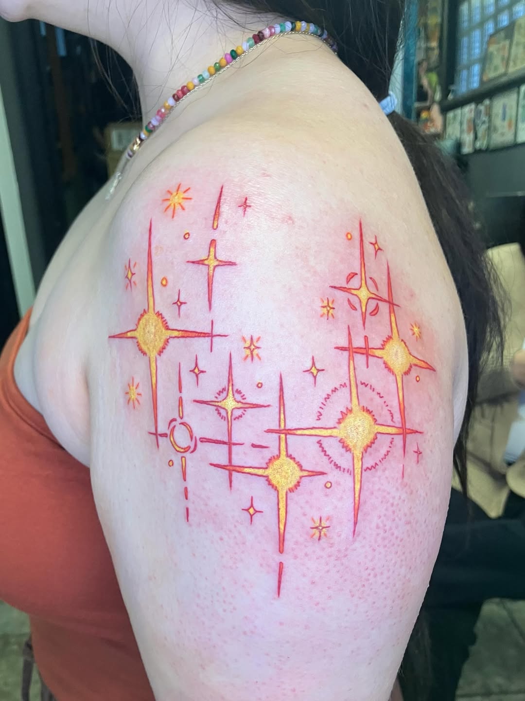 Tattoo by @tattymcghee — illustrative, geometric
