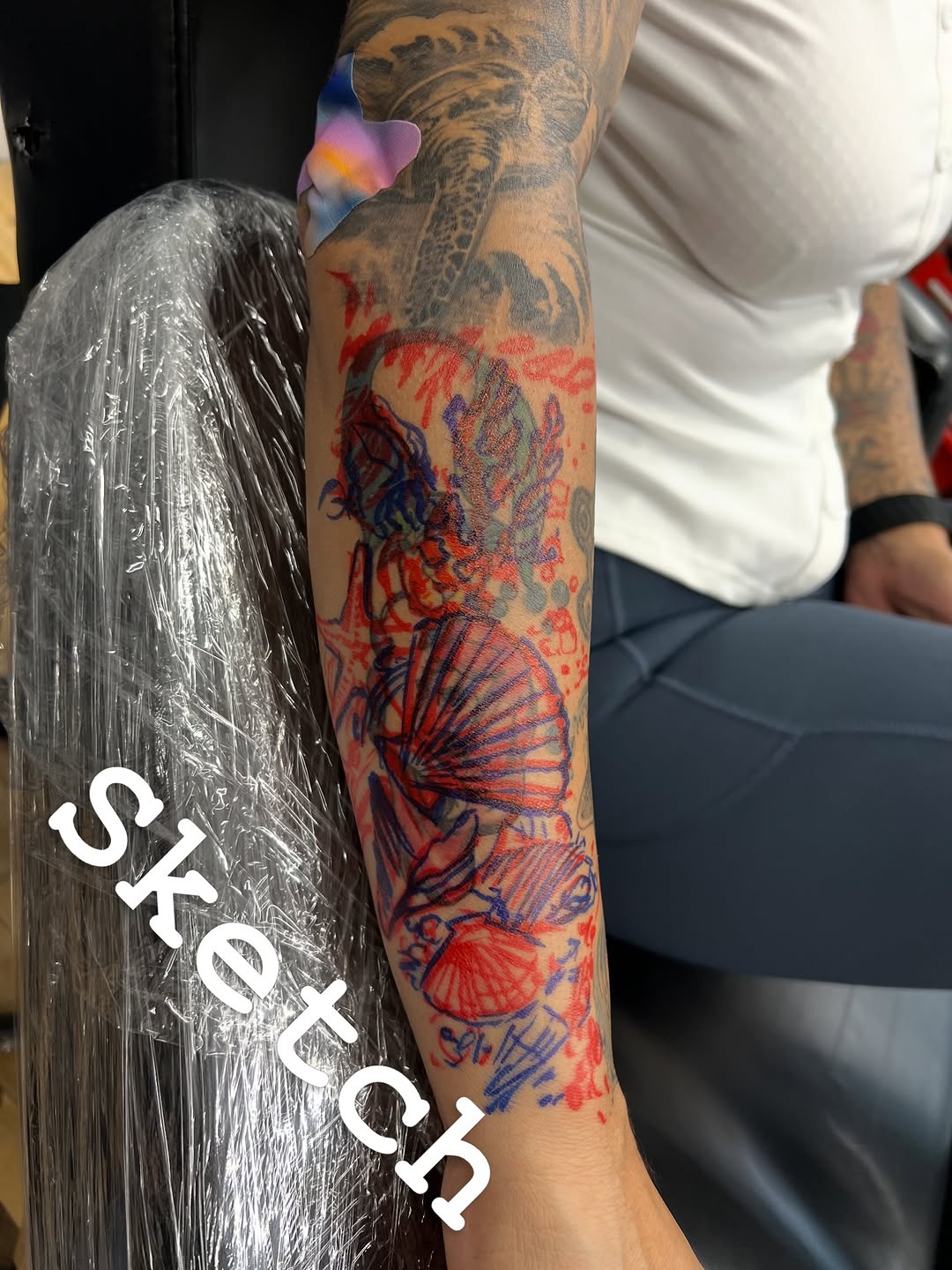 Tattoo by @strikt — sketch
