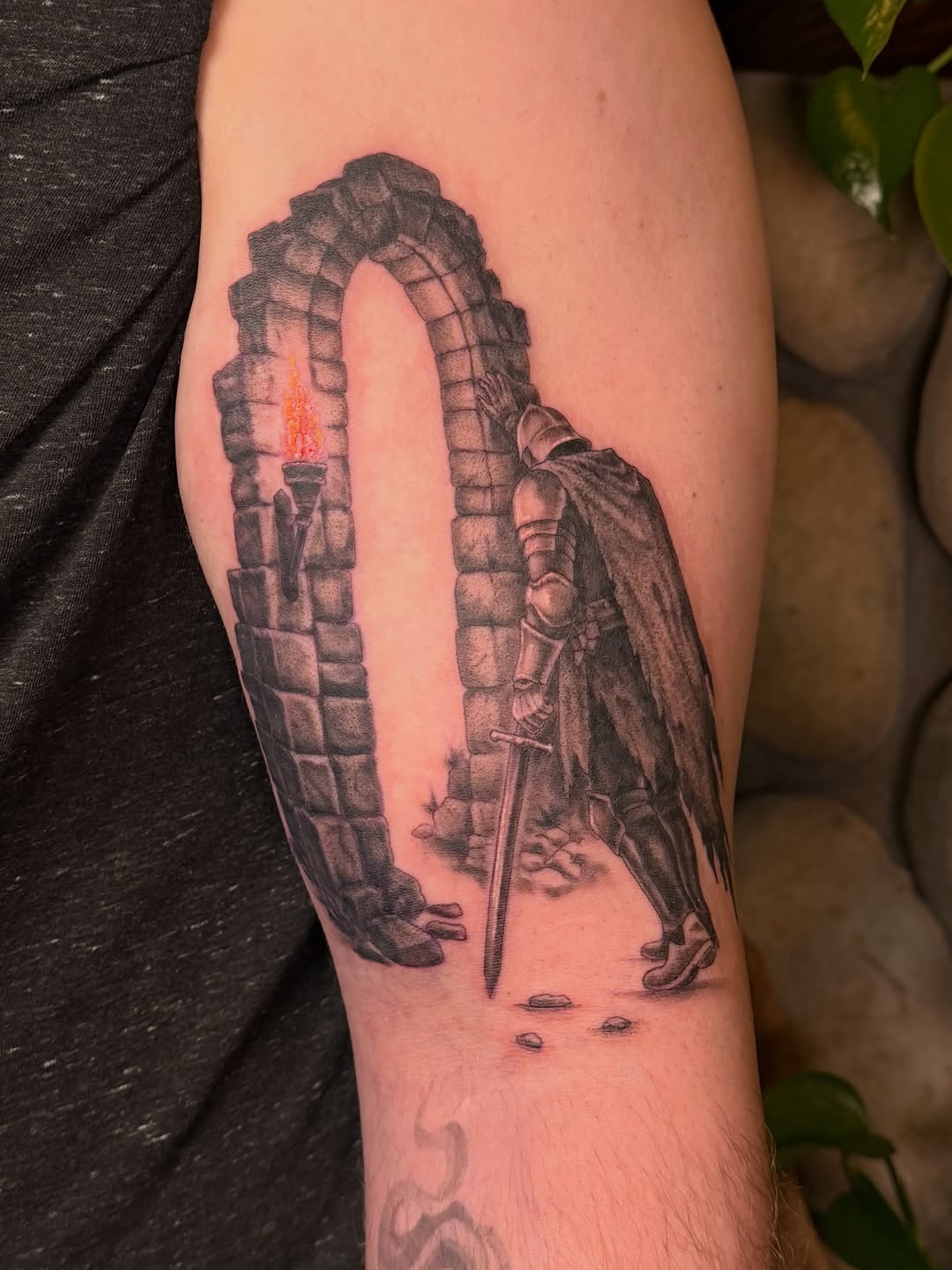 Tattoo by @enlightened.etchings — black_and_grey, realism