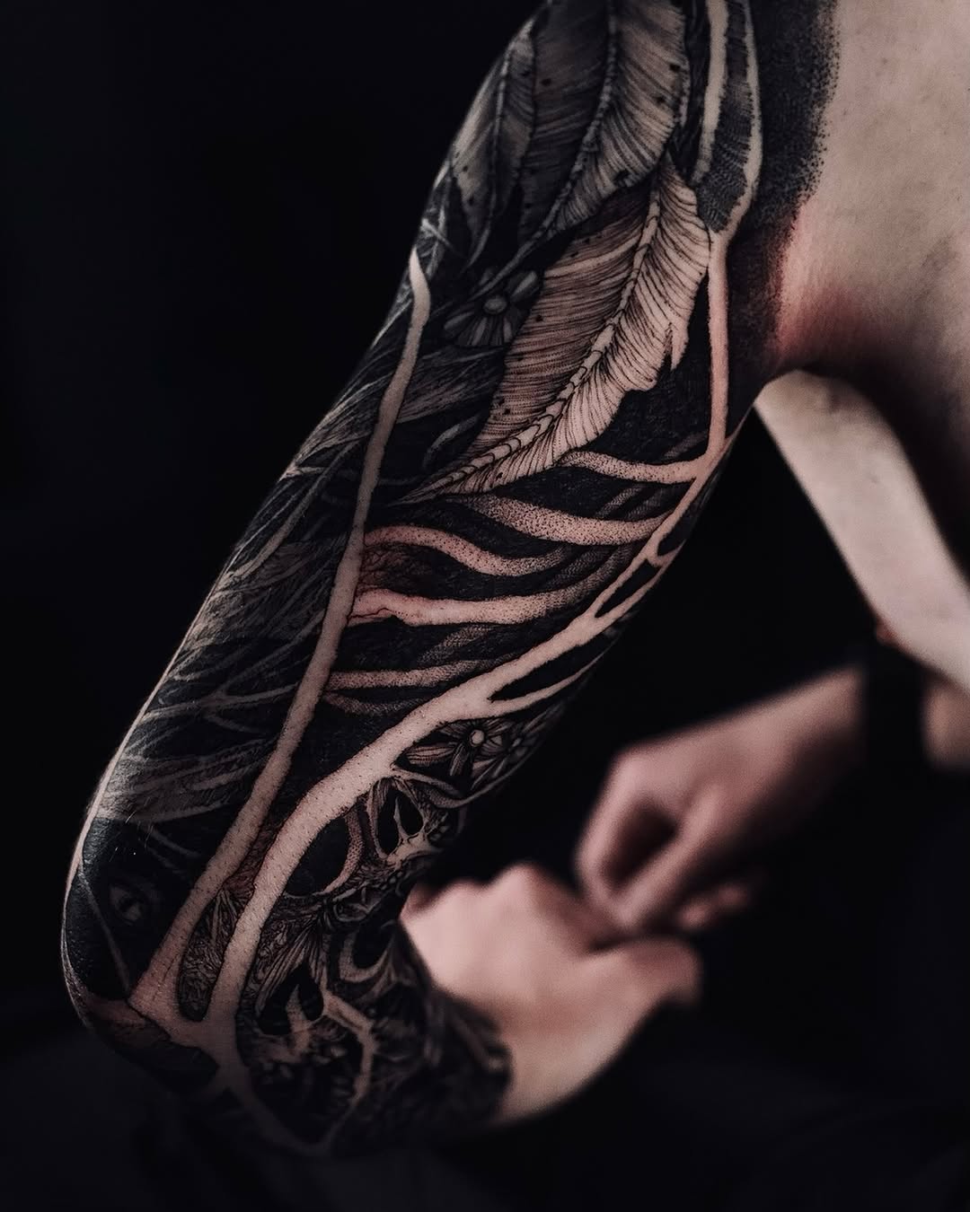 Tattoo by @sflpczk — black_and_grey, realism