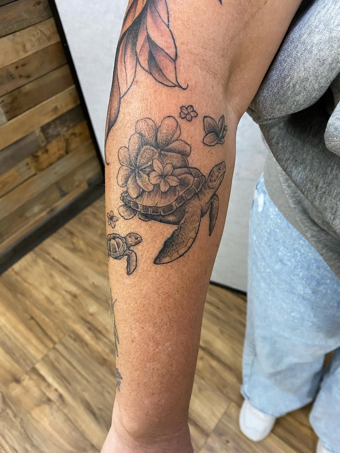 Tattoo by @tatsbyalexandra — black_and_grey, realism