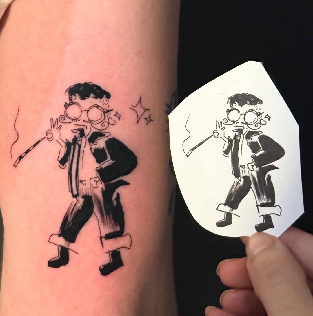Tattoo by @haiziegrey — sketch