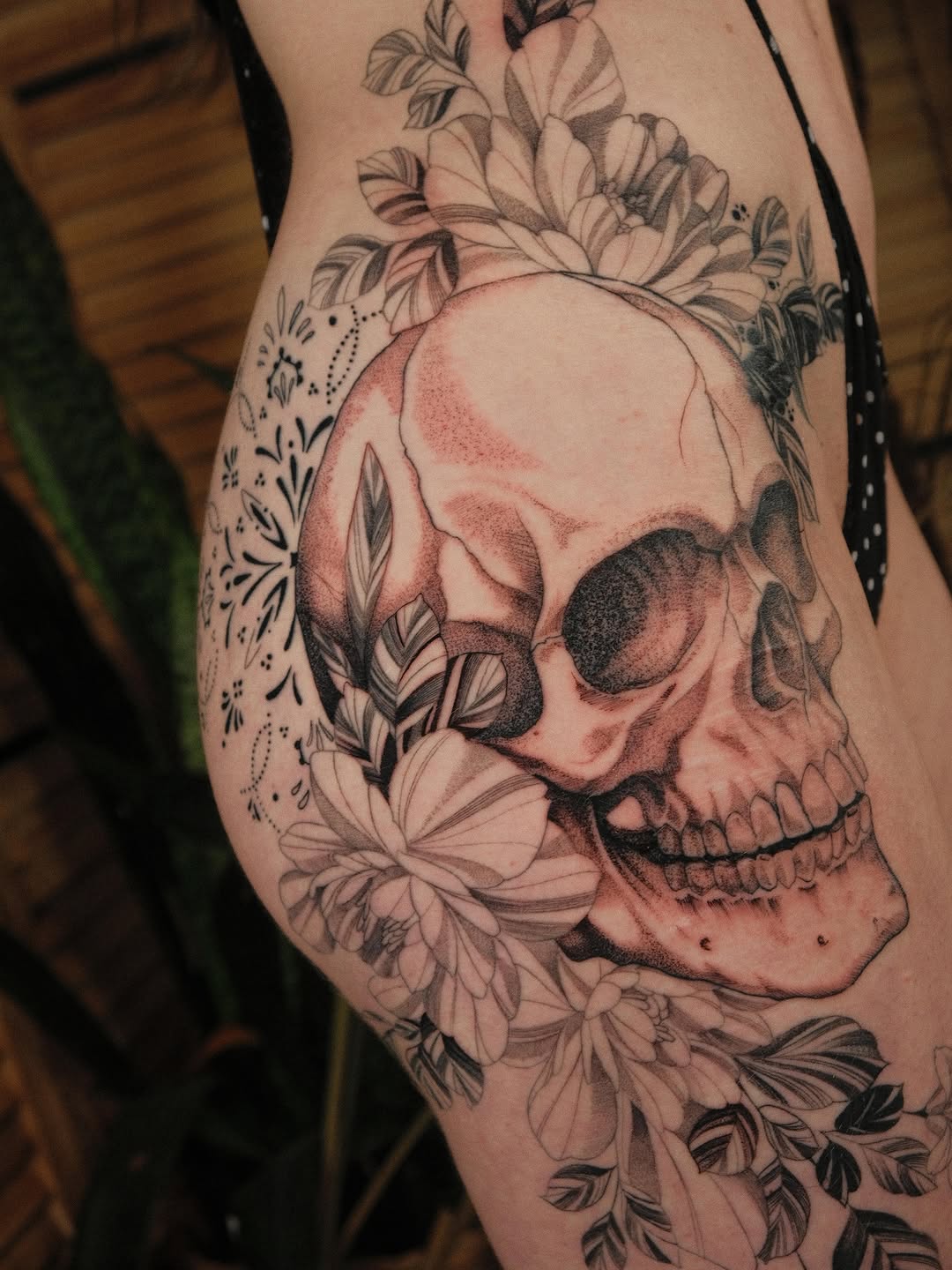 Tattoo by @joeyjazztattoos — black_and_grey, illustrative