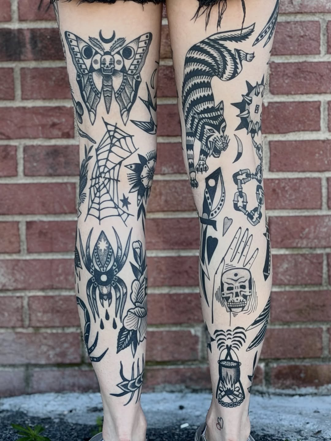 Tattoo by @darkcherry__ โ american_traditional