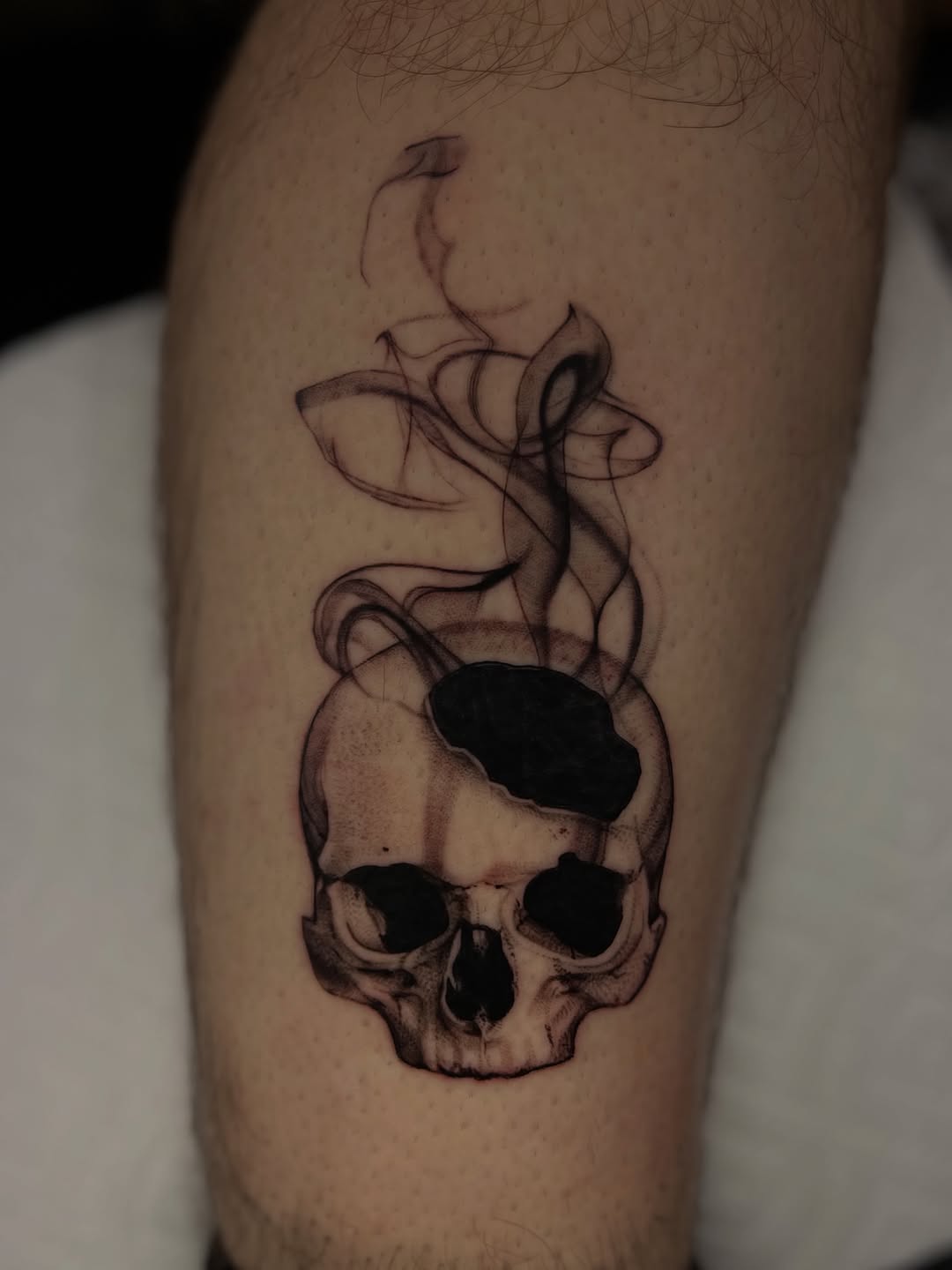 Tattoo by @__ink.doll__ — realism, black_and_grey