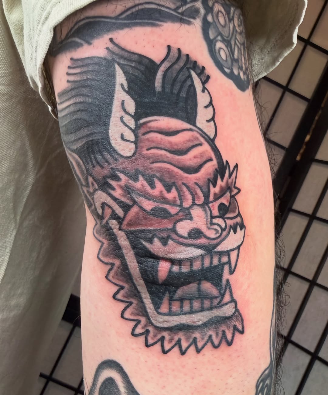 Tattoo by @bigmoon_18 — american_traditional, black_and_grey