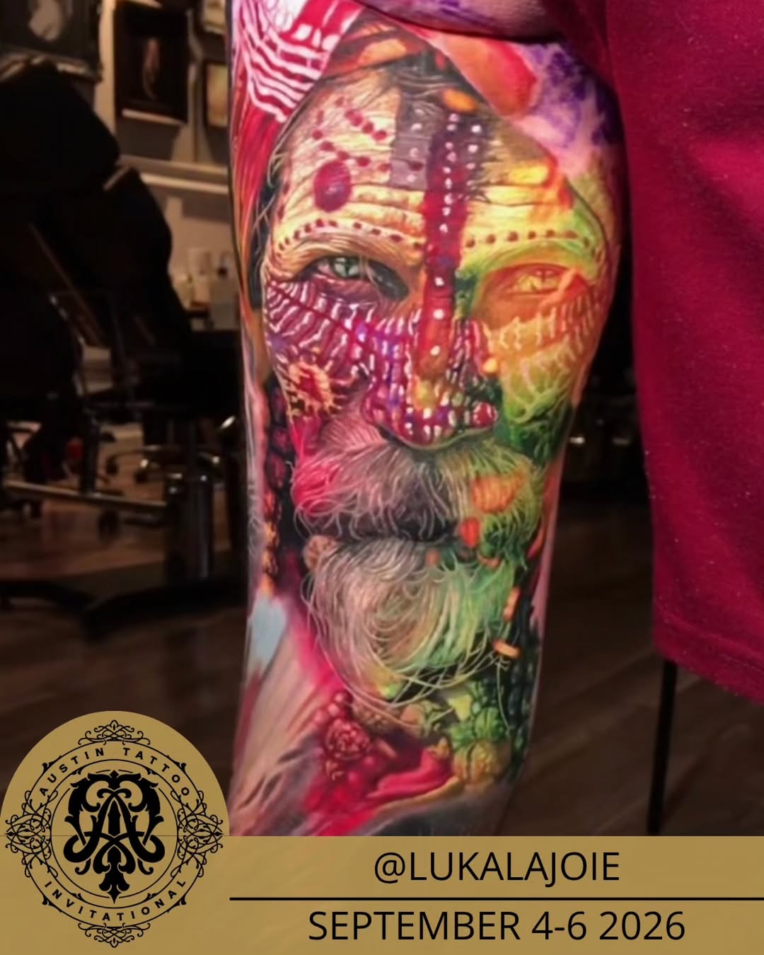 Tattoo by @lukalajoie — realism, trash_polka