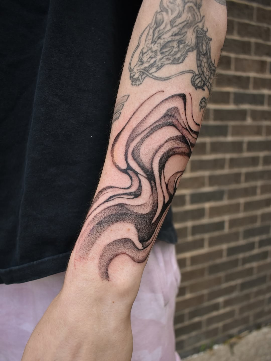 Tattoo by @legend_eli — dotwork, illustrative