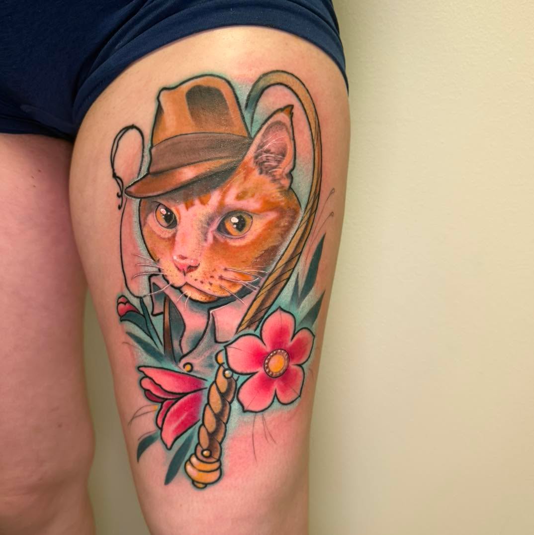 Tattoo by @coyoteharvest — new_school