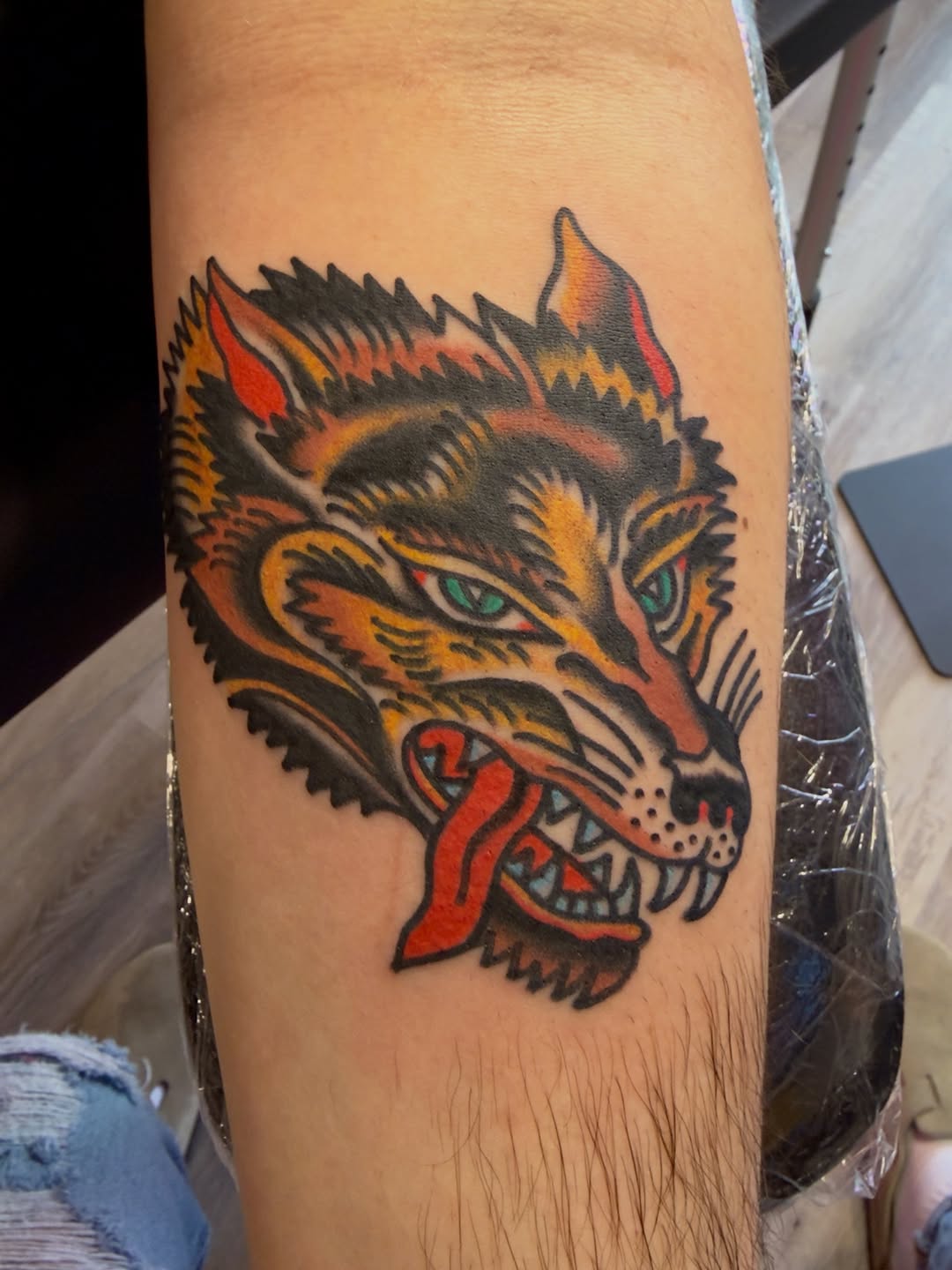 Tattoo by @theehandovchance — american_traditional, illustrative