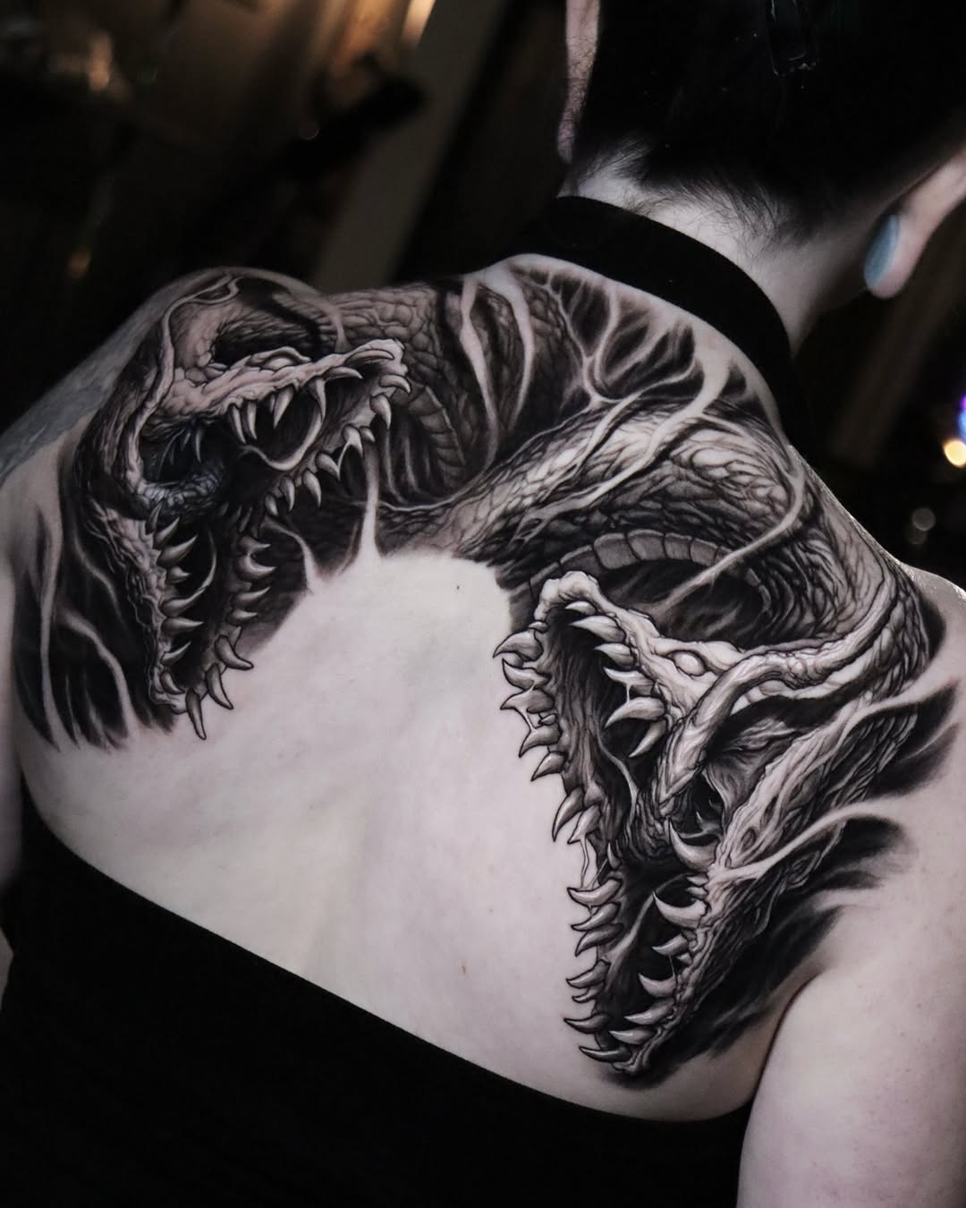 Tattoo work at Evergreen Tattoo Invitational 2026