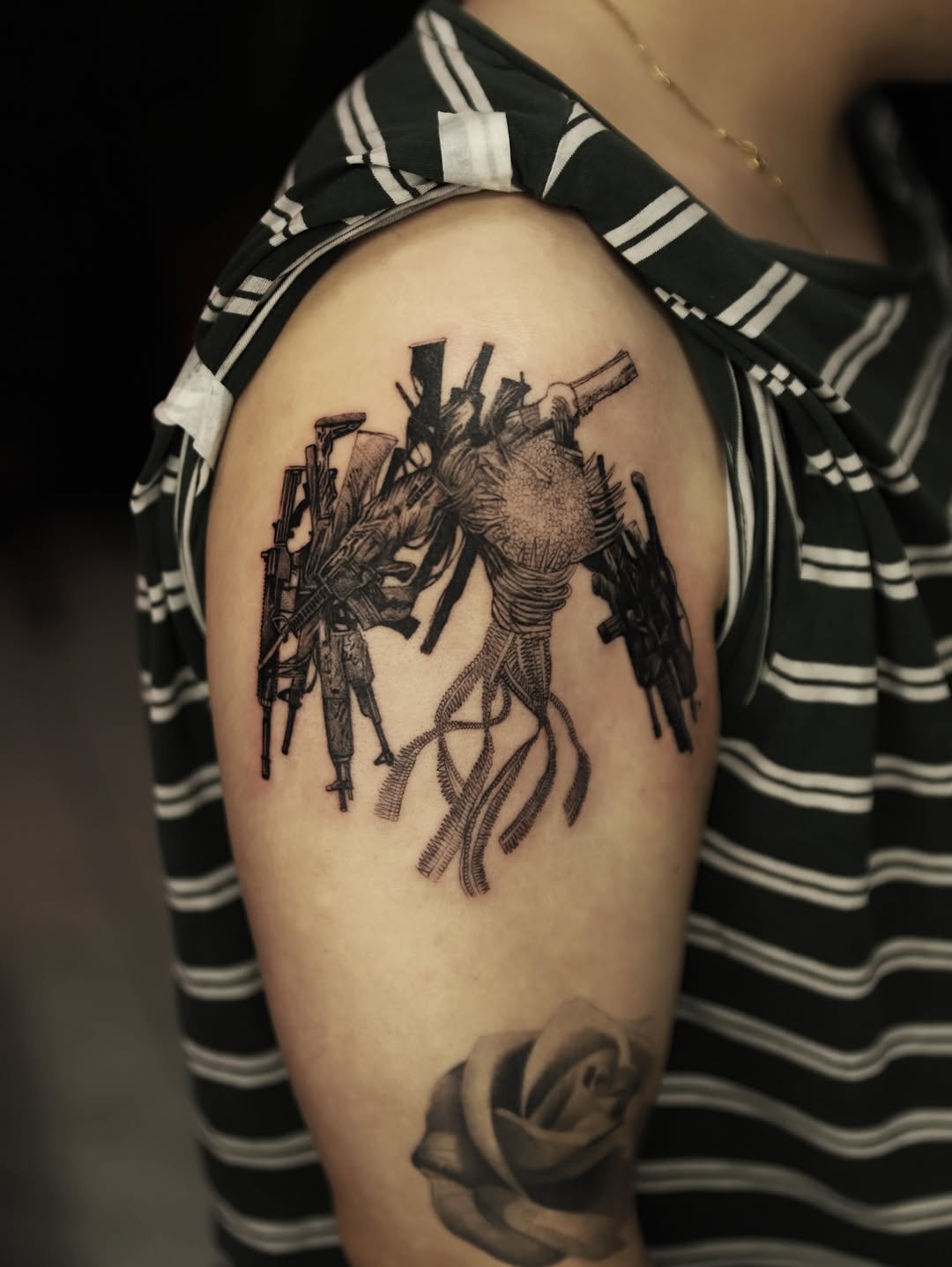 Tattoo by @lodytattoo β blackwork, illustrative
