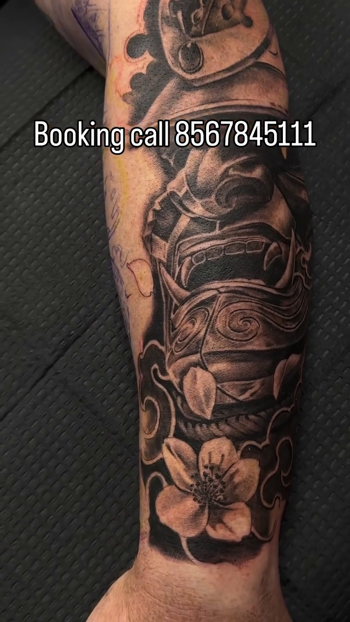 Tattoo by @dohertytattoos — black_and_grey, illustrative