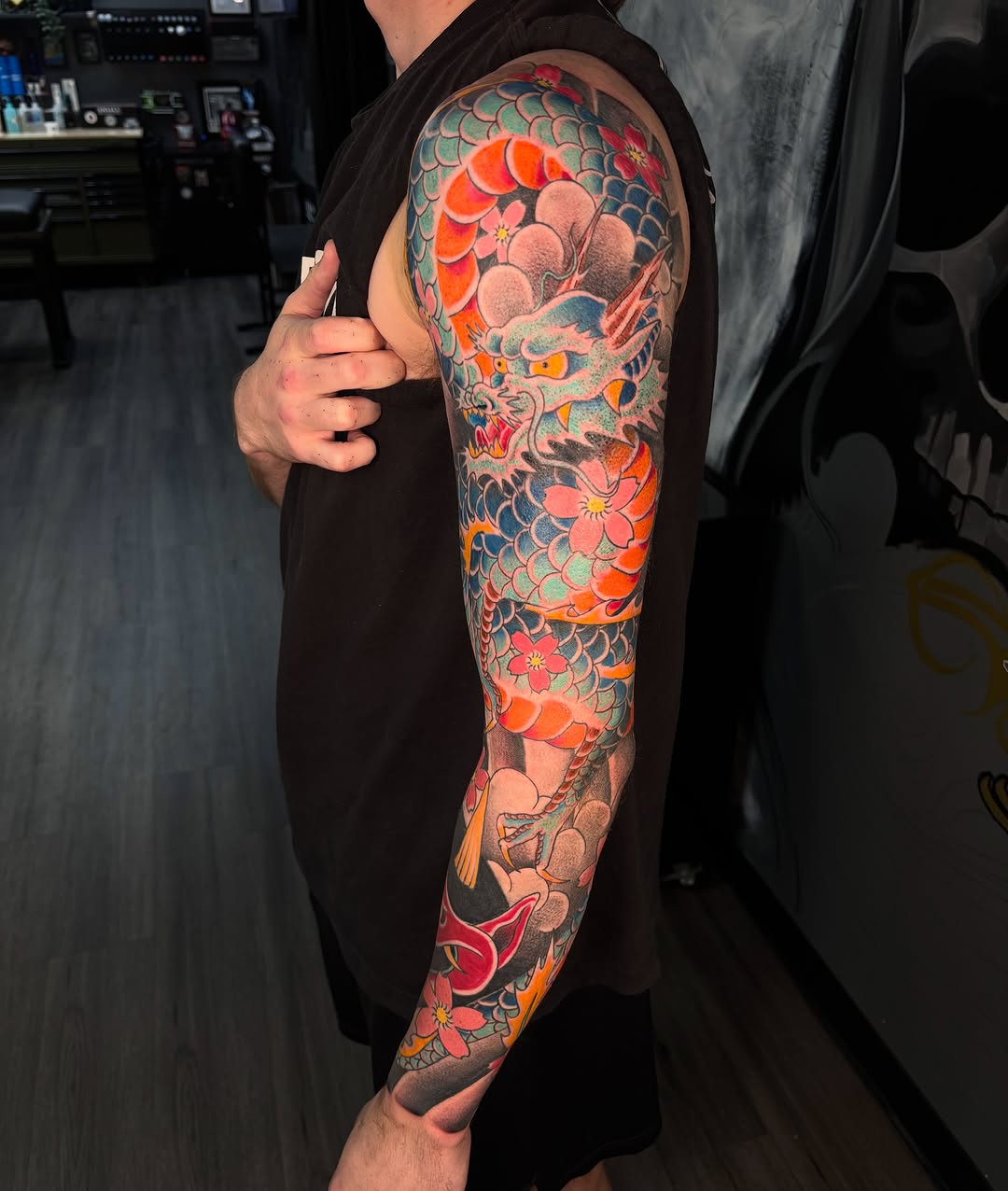 Tattoo by @seibastattoos — japanese_irezumi, illustrative
