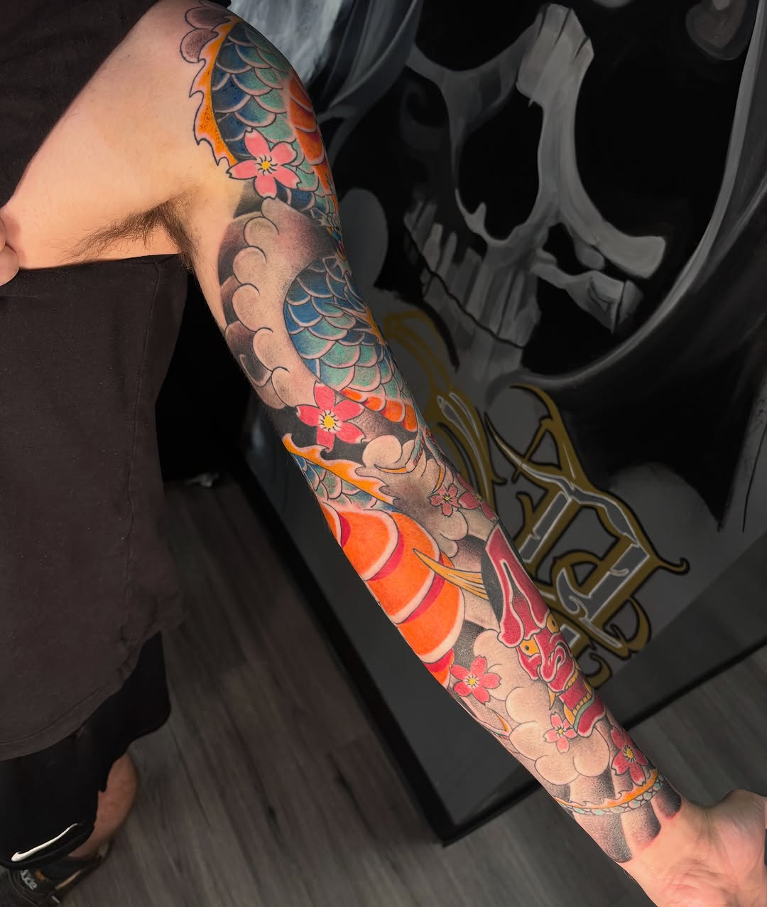 Tattoo by @seibastattoos — japanese_irezumi, illustrative